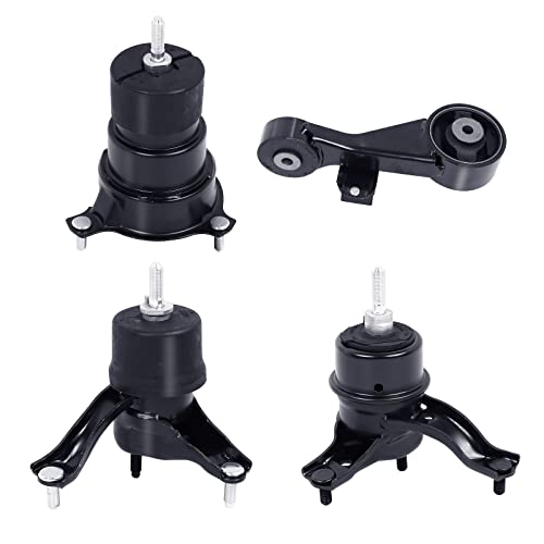 Engine Mount Motor Compatible with Fits Toyota Camry 2012-2017 L4-2.5L 4pcs Automatic Transmission Mount - style: 2012-2017 Toyota Camry 2.5L