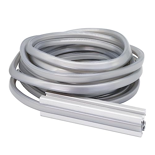 6 Meter 1010 2020 Aluminum Extrusion T Slot Cover Seal Dust Strip Bracket Insert Channel Filler for 6mm 80 20 10 Series 2040 1" V Slot Extruded Aluminum Rail Profile Accessories Hardware - style: 6 meters slot cover