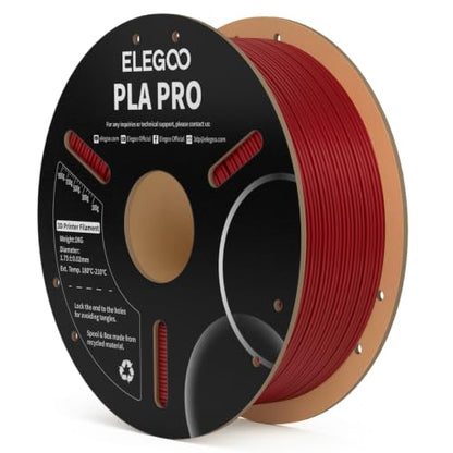 ELEGOO PLA 3D Printer Filament 1.75mm Burgundy Red 1KG - color: 01-burgundy Red, size: 1kg