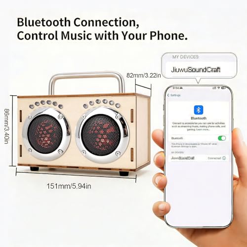 STEM Projects Kit for Kids & Adults, Build Your Own Portable DIY Wood Bluetooth Speaker, Science Experiment Electronics Kit Toys for Boys & Girls Ages 8-12 9 10 11 14 16 Birthday Gift-Chrome - color: Chrome