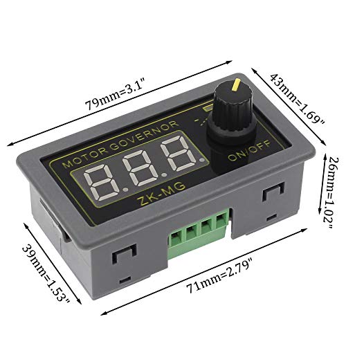 PWM DC Motor Speed Controller Switch
