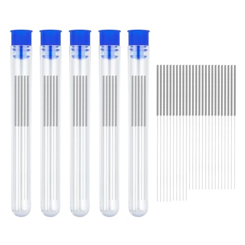 50 PCS 3D Printer Nozzle Cleaning Kit, 0.2/0.25/0.3/0.35/0.4 mm Stainless Steel Nozzle Cleaning Needles, 3D Printer Nozzle Cleaner Tool, for 3D Printer Accessory, Improved Printing Performance - size: 0.2/0.25/0.3/0.35/0.4 mm