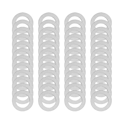 M5x8mm Precision Shim Washers for Robotics, 304 Stainless Steel - size: M5X8