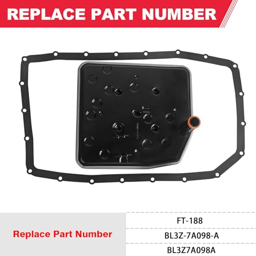 6R80 Transmission Filter with Gasket Kit Fit for Ford FT-188 BL3Z-7A098-A