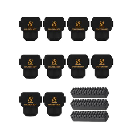 Hotend Care Kit:10Pcs Silicone Sock & 3Pcs Brush for Bambu Lab A1 mini - size: For A1 Mini