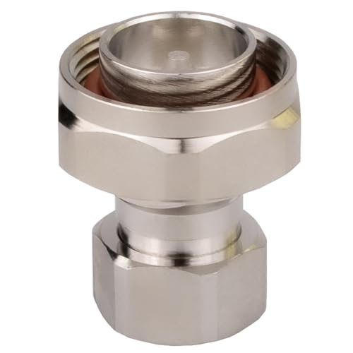 4.3/10 Mini Din Male to 7/16 L29 Male Adapter 4.3-10 MiniDIN to Din Adaptor Low PIM 160dBc - color: 4.3-10 Male to 7/16 Male