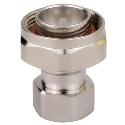 4.3/10 Mini Din Male to 7/16 L29 Male Adapter 4.3-10 MiniDIN to Din Adaptor Low PIM 160dBc - color: 4.3-10 Male to 7/16 Male