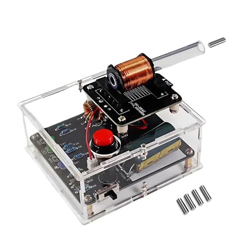 STEM Projects DIY Toys Soldering Practice Kit, Electric Magnetic Transmitter Educational Electronics Kit, Mini DIY Shooting Game Toy Gift for Teens Boys Girls
