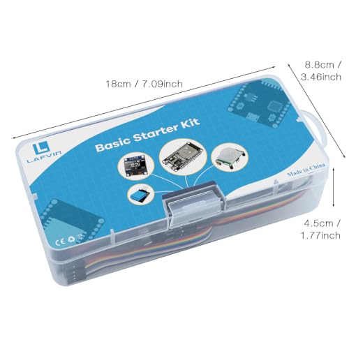 LAFVIN Basic Starter Kit for ESP32 ESP-32S WiFi IoT Development Board with Tutorial Compatible with Arduino IDE