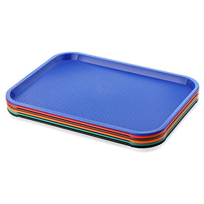 New Star Foodservice 28010 Fast Food Tray, 12 by 16-Inch, Assorted Colors