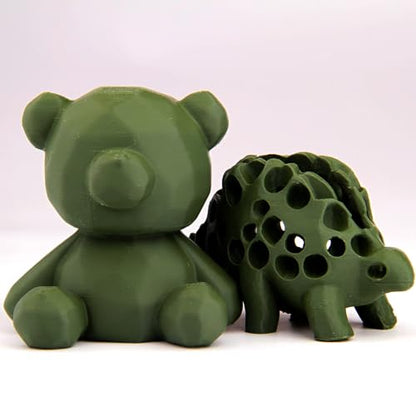 eSUN PLA+ Filament 1.75mm 1KG Olive Green, 3D Printer Filament - color: 1kg-olive Green