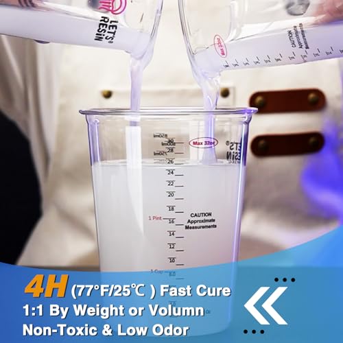 LET'S RESIN Silicone Mold Making Kit 15A, 22lbs Liquid Silicone Rubber - size: 352oz