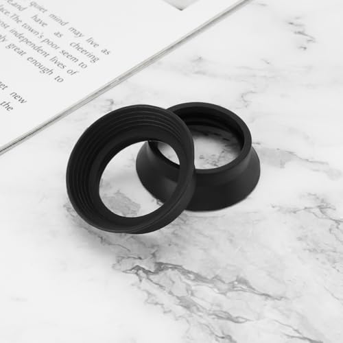 Create idea 1 Pair Rubber Eye Cups Eye Guards Eyepiece Cover Compatible with 29-31mm Binocluar Microscope Telescope Eyepiece Inner Eyepiece Proteceor Eyepiece Eyecups