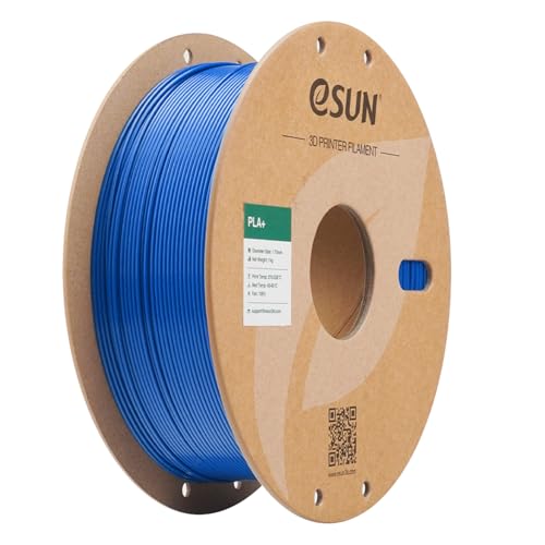 eSUN PLA+ Filament 1.75mm 1KG Blue, 3D Printer Filament - color: 1kg-blue
