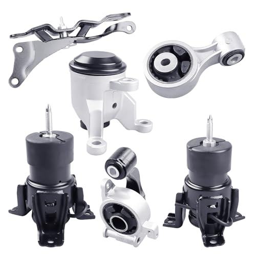 Engine Motor Mounts Set - Compatible with Nissan Altima 2007-2012，Nissan Maxima 2009-2014，Replace# A7362 A4356HY A4355HY A4365HY A7363 A7361 - size: Altima 3.5L 07-12 Auto