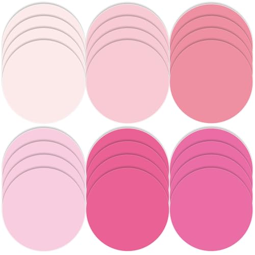 24 Pack Colorful Dry Erase Dots Circle Spot for Classroom, Pink Colors - color: Pink Colors