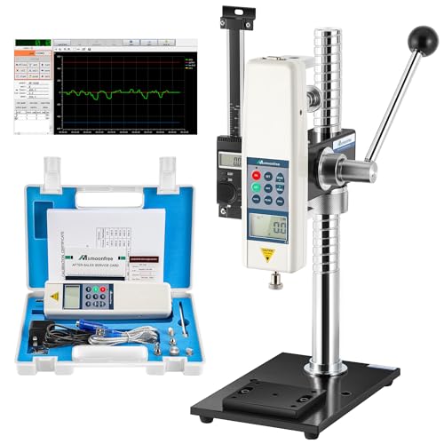 500N/112Lbf Digital Push Pull Force Gauge with Lever Test Stand