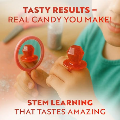 Playz Edible Candy Making Kit for Kids Age 8-12 Years Old with 40+ Fun - style: Edible Candy
