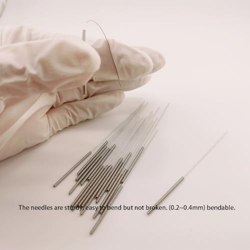 20Pcs 3D Printer Nozzle Cleaning Needles 0.4mm, Stainless Steel Nozzle Cleaning Kit 0.4mm Needles Use for Ender,MK8,V6,Creality,Prusa,Volcano Nozzles Cleaner, (Total Length: 80mm) - style: 20Pcs 3D Printer Nozzle Cleaning Needles 0.4mm
