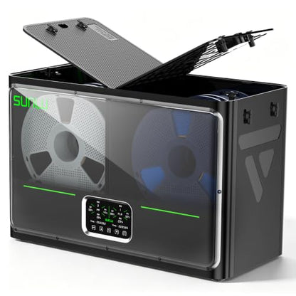 SUNLU S4 Pro 3D Printer Filament Dryer Box, Upgrade Filadryer S4 (Black) - style: Dry&Anneal Box-S4 Pro FilaDryer Black