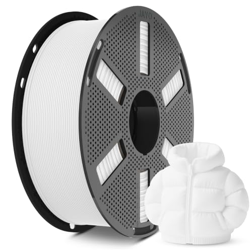 JAYO Matte PLA 3D Printer Filament 1.75mm White 1.1kg Spool - color: 1.1kg White