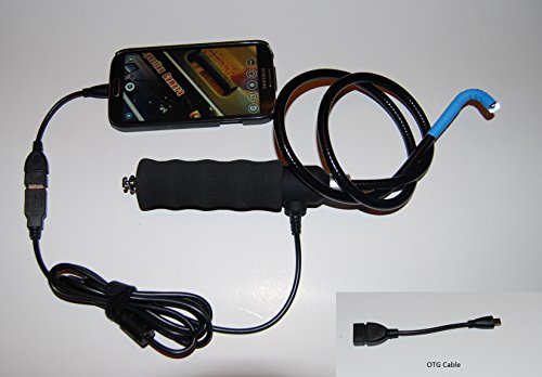 ViVidia AbleScope VA-800 USB Flexible Inspection Camera Borescope Vedioscope with 180 Degree Articulating 8.5mm Diameter Probe