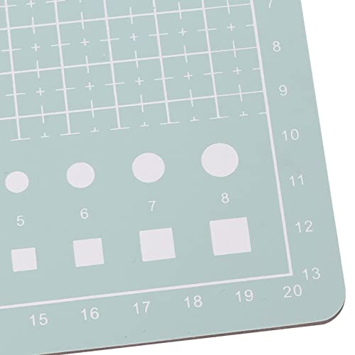 Generic A5 Cutting Mat, Self Healing PVC Grid Lines Board for Paper Leather Fabric, with Anti Skid Design to Protect Work Surface