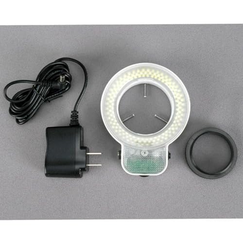 AmScope LED-144S 144 LED Compact Ring Light + Adapter - style: LED-144S
