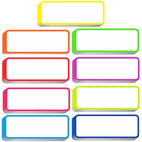 54pcs Magnetic Dry Erase Labels Reusable Colorful Name Tags - size: 54PCS Colorful