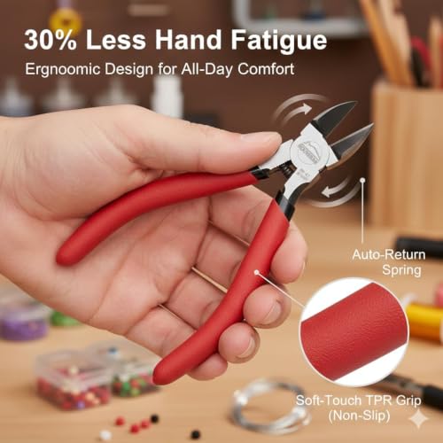 2pc Mini Wire Cutters & Needle Nose Pliers Set for 3D Print