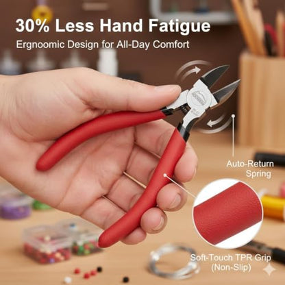 2pc Mini Wire Cutters & Needle Nose Pliers Set for 3D Print