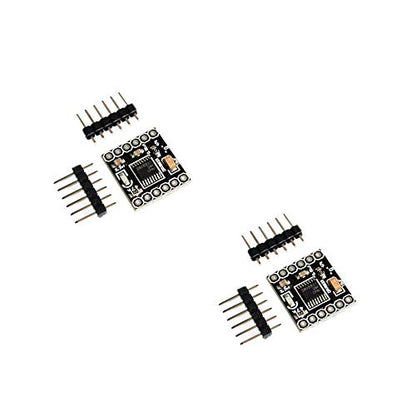 KOOBOOK 2Pcs DRV8833 Motor Drive Module 1.5A Dual H Bridge DC Gear Motor Driver Controller Board - color: 2PCS