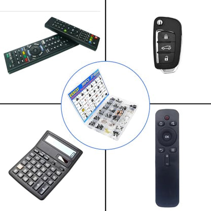 385PCS 27Values Micro Momentary Tactile Push Button Switch Assortment Kit 2 Pins/3 Pins/4 Pins Tact Pushbutton Switches Set - style: 385 PCS 27 Values