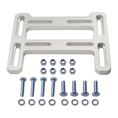 Motor Engine Mounting Plate Light Weight for Predator 212cc Engine - size: Silver, style: Lightweight
