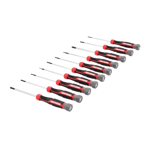 CRAFTSMAN Precision Screwdriver Set 10 PC Durable Tips (CMHT65140) - style: New Version