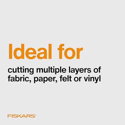 Fiskars 45mm Stick Titanium SoftGrip Rotary Cutter for Fabric & Sewing - color: Softgrip Stick, size: 45mm