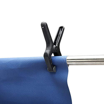 Amazon Basics 14-Piece Nylon Spring Clamp Set for Photography, Woodworking and Crafts, 6 Pack of 3-3/8-inch, 4 Pack of 4-1/2-inch, 4 Pack of 6-1/2-inch, Black/Grey - style: 14-Piece
