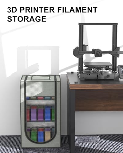 3D Printer Filament Storage Box with Oxford Leather Cover