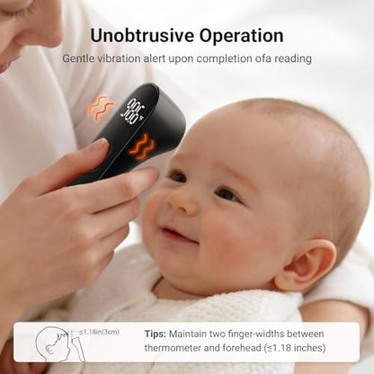 iHealth No-Touch Forehead Thermometer for Adults, Babies, Kids PT3 Black - color: Black