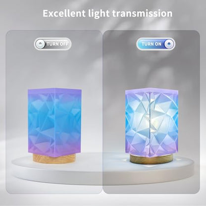 iSANMATE Rapid Translucent PLA Filament 1.75mm, Multicolor Rainbow PLA, Dimensional Accuracy ±0.02mm, 1kg Spool-Blue Purple - color: Clear-blue Purple