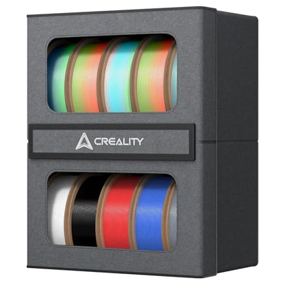 Creality 3D Printer Filament Storage, 10kg Capacity Storage Box, 3D Filament Dryer with Magnetic Closure, Moisture-Proof & Damp-Proof, Large Capacity Rack & Resin Sealed Dust Cover, Easy Access - color: 10kg Capacity Storage Box