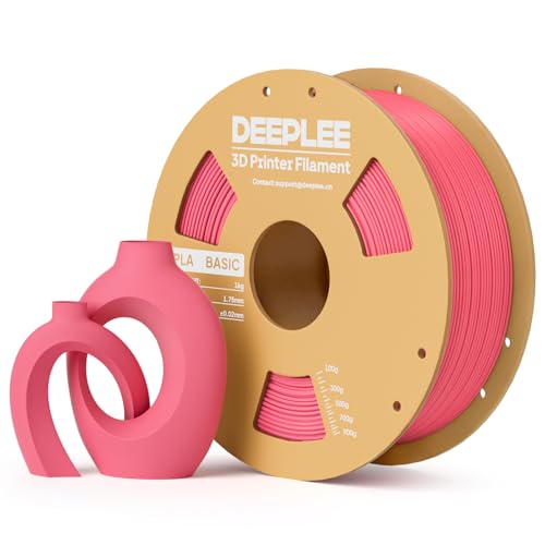 PLA Basic 1.75mm 3D Printer Filament Hot Pink 1KG - color: 1kg*hot Pink