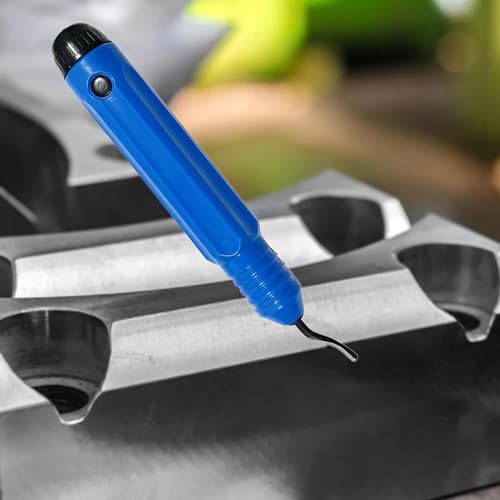 1Pc Blue Stainless Steel NB1100 Deburring Tool Kit Precision Edge Burr Removal on Copper,Iron, Brass,and PVC Plumbing Pipes,3D Printing Plastics,Resin Art,Metal Work,Deburring Cutters Cutting Tools