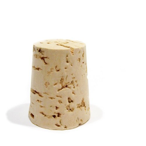 25x200mm Glass Test Tubes with Cork Stoppers, 3.3 Boro, 70ml, Karter Scientific 212X9 (Pack of 5)
