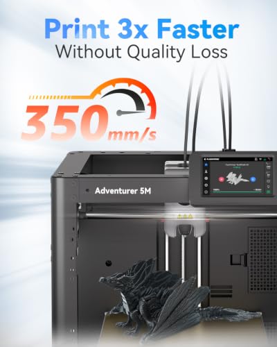 VOXELAB HS PLA+ Filament 1.75mm, High Speed PLA Plus 3D Printer Filament, 1kg (2.2lbs) for Most FDM 3D Printers, Enhanced Toughness & Smooth Printing, Superior Layer Adhesion（Black） - color: Hs Pla+black