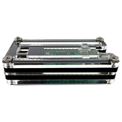 C4Labs Zebra Pico W Case – for the Raspberry Pi Pico W/Pico 2 / Pico 2W - Three Pack - size: Three Pack