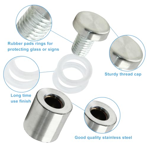 Waziaqoc 12 Pack 3/4 x 1 Inch Stainless Steel Standoff Screws - size: 3/4 x 1 Inch