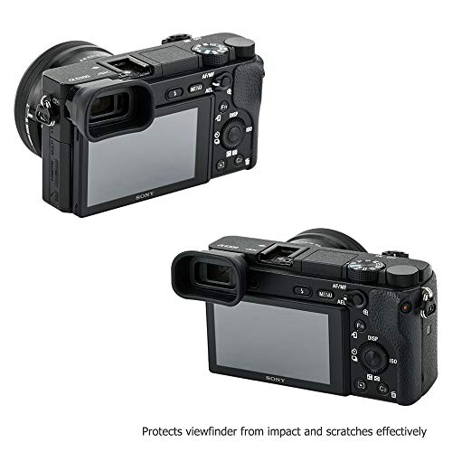 Kiwifotos FDA-EP10 Viewfinder Eyecup Eyepiece for Sony A6000 A6100 A6300 - size: Sony FDA-EP10 Replacement