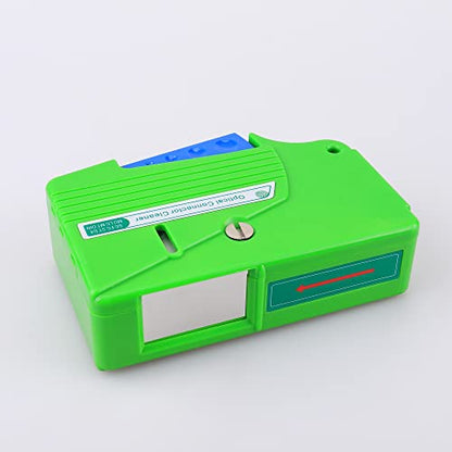Fiber Optic Cleaning Kit with Cleaning Box 1.25MM/2.5MM/MPO Cleaning Pens Soft tip Silicone Blower Pump dust Collector for SC/LC/FC Connections - size: 1PCS, style: Cleaning kit No.3