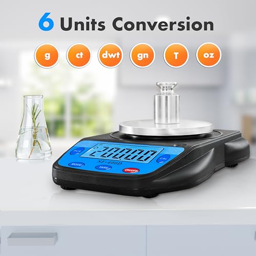 Digital Lab Scale, 600g x 0.01g, Precision, Scientific Balance